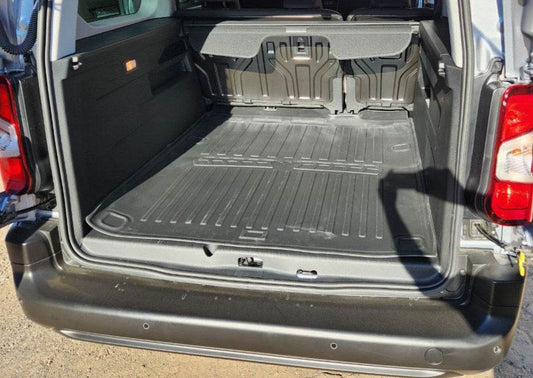 Trunk mat 3D (long base) (Stingray) for Toyota Proace City - Reelken Auto
