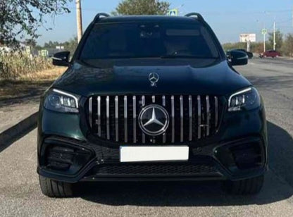 Target emblem (with lettering) for Mercedes GLS X167 2019- - image 2