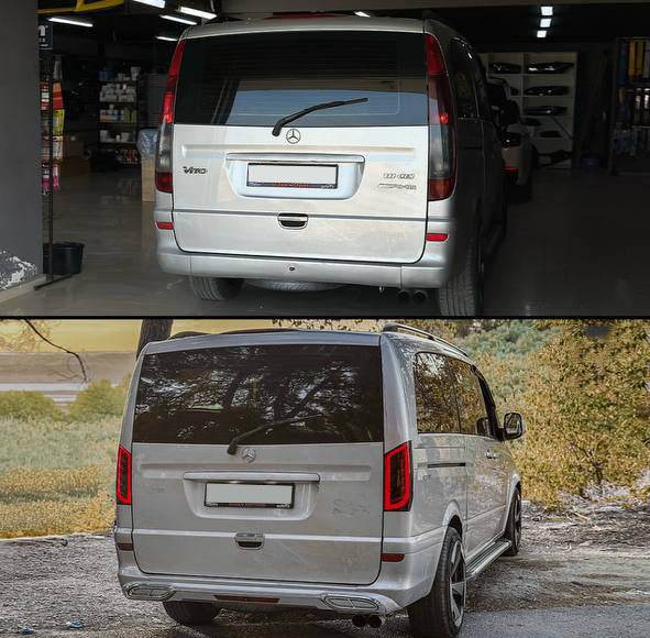 W447 Maybach restyling kit for Mercedes Viano 2004-2014 - Reelken Auto