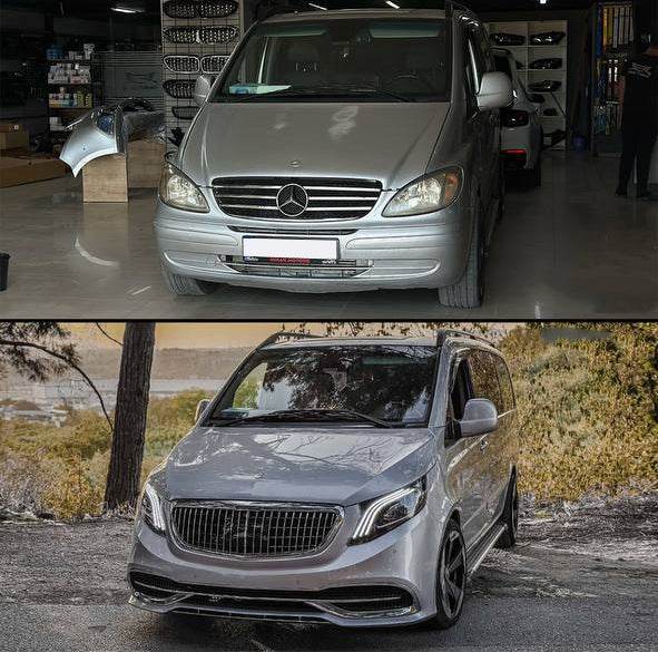 W447 Maybach restyling kit for Mercedes Viano 2004-2014 - Reelken Auto