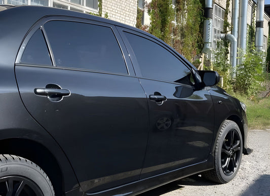 Covers for mirrors BMW-Style (No rotation, 2 pcs.)  for Toyota Corolla 2007-2013 - image 2