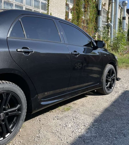 Side skirts (primed for painting) for Toyota Corolla 2007-2013 - image 1