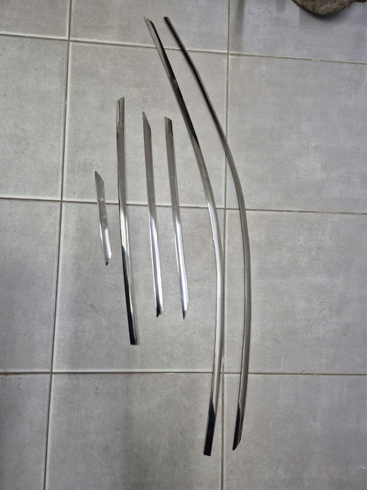 Clearance Upper Window Trim Stainless Steel (8 pcs) for Opel Grandland X 2017- - image 2