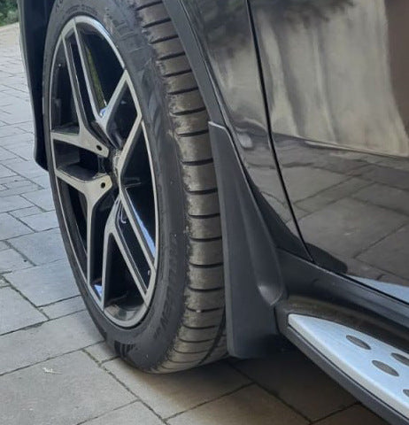 Premium Mud Flaps with Side Skirts (4 pcs) for Mercedes GLE coupe C292 2015-2019 - image 1