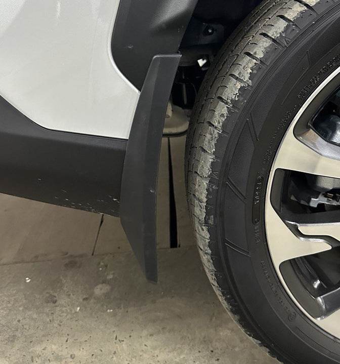 Mudguards under the original (4 pcs) for Toyota Corolla Cross - Reelken Auto