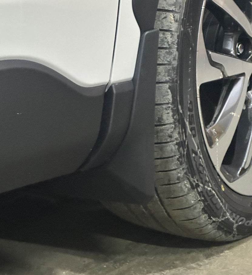 Mudguards under the original (4 pcs) for Toyota Corolla Cross - Reelken Auto