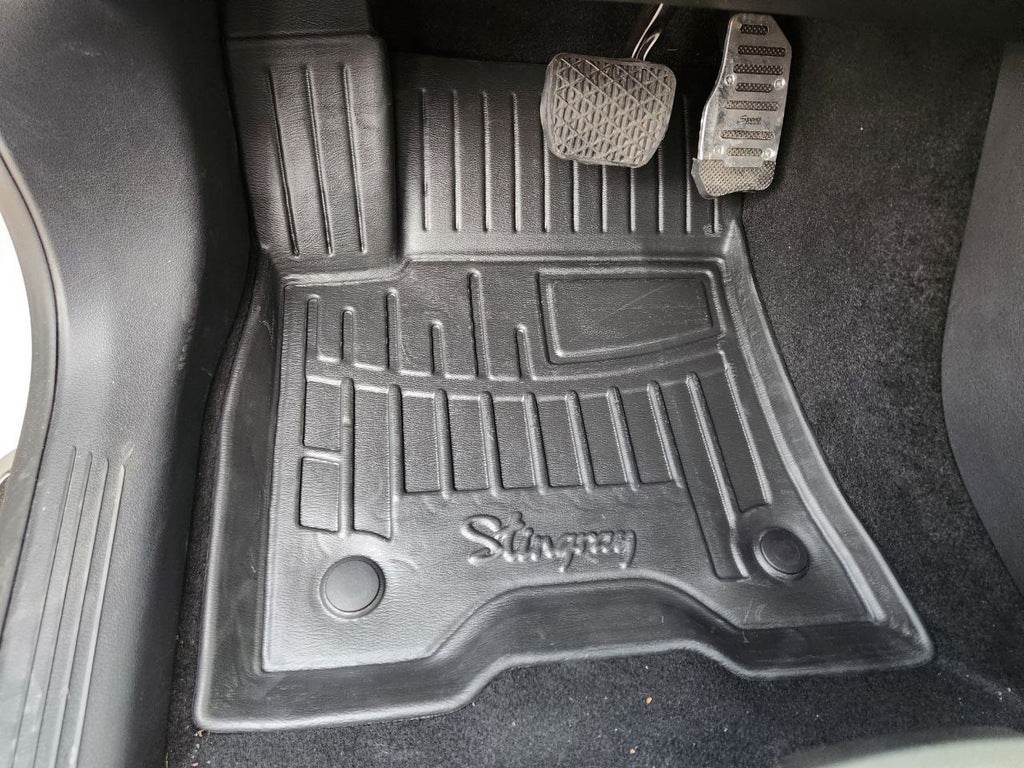 Stingray 3D mats (2 pcs, polyurethane) for Mercedes EQB - Reelken Auto