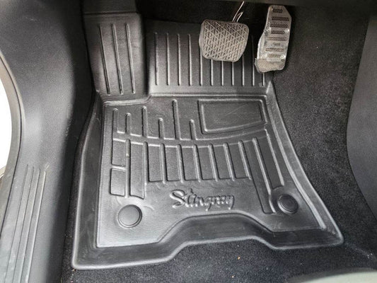 Stingray 3D mats (2 pcs, polyurethane) for Mercedes EQB - Reelken Auto