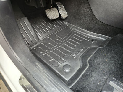 Stingray 3D Rubber Floor Mats (2 pcs, Polyurethane) for Mercedes EQB 2021- - image 3