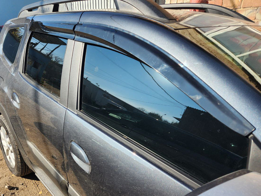 Window Deflectors (4 pcs, Sunplex Sport) for Renault Duster 2018-2024 - image 4