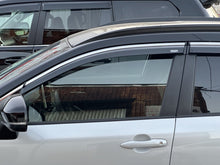 Window deflectors with chrome trim (4 pcs, Niken) for Toyota Corolla Cross 2020- - image 2