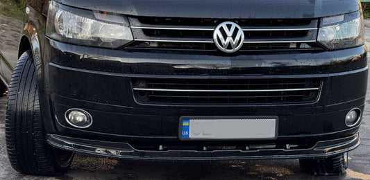 Front lip 2019-2021 Orion (ABS) for Volkswagen T6 2015-2024 - image 2