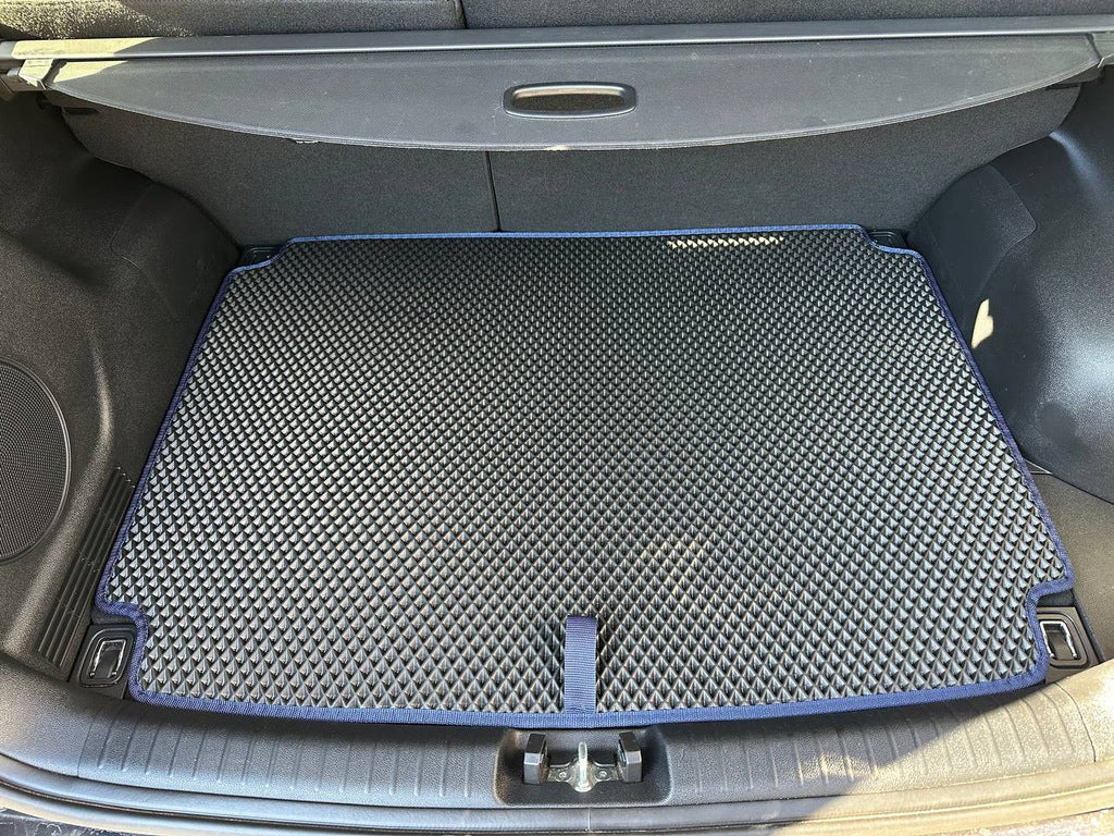 Trunk mat (E-Niro 2018-2022, with subwoofer, Black) for Kia Niro 2016↗ - image 1