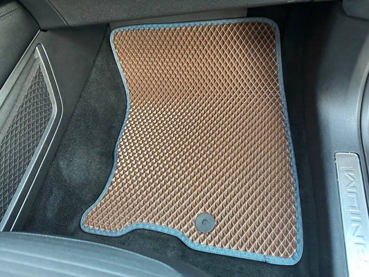 EVA Floor Mats (Hybrid, Brown) for Ford Kuga/Escape 2019- - image 2