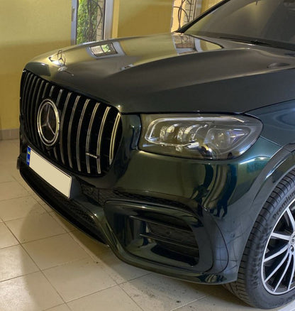 Front Grille 2023+ (GT Panamericana) for Mercedes GLS X167 2019- - image 3