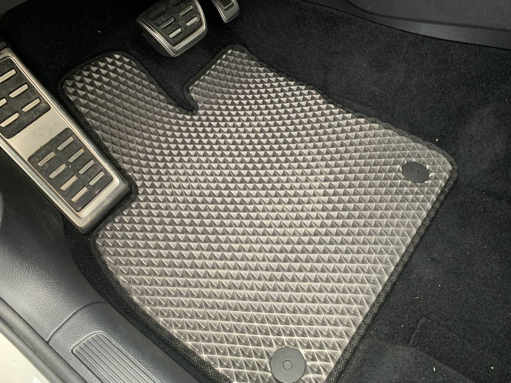 EVA Floor Mats (Black) for Volkswagen Golf Sportsvan 2014-2020 - image 1