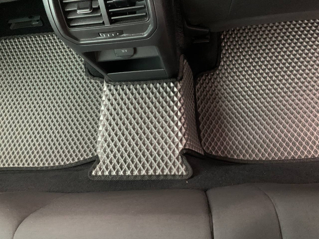 EVA Floor Mats (Black) for Volkswagen Golf Sportsvan 2014-2020 - image 5