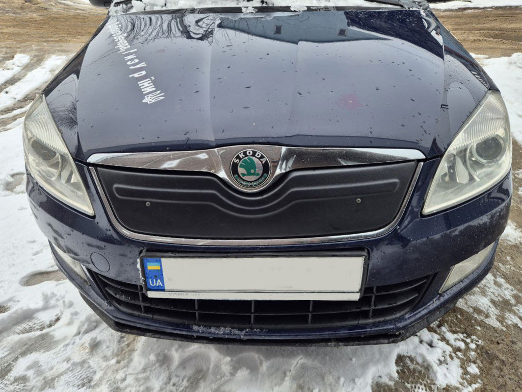 Winter cover on the grille (2010+, top) for Skoda Roomster 2006-2015 - image 3