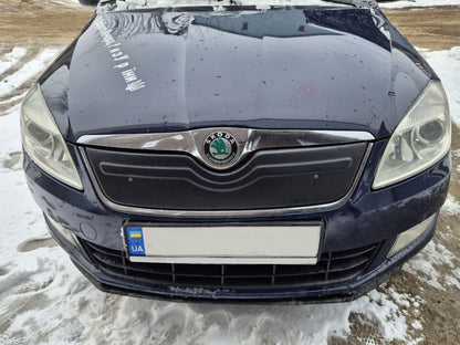 Winter grille cover (2010+, upper) for Skoda Roomster 2006-2015 - image 3