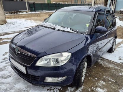 Winter cover on the grille (2010+, top) for Skoda Roomster 2006-2015 - image 4