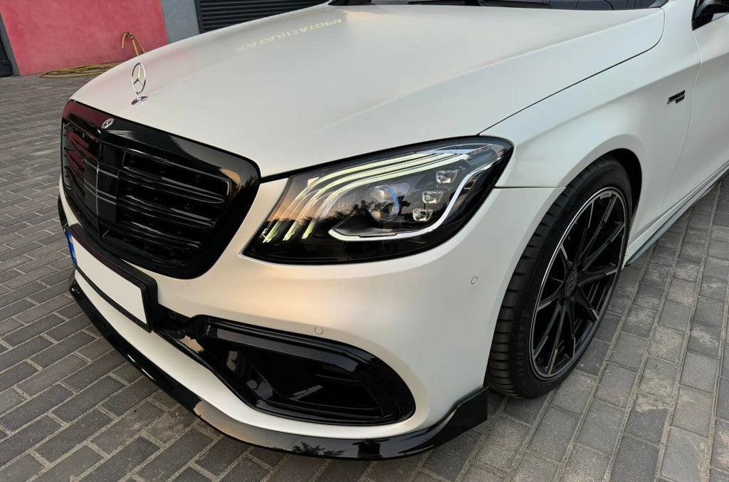 BRB body kit set (black, 2018+) for Mercedes S-сlass W222 2013-2022 - image 4