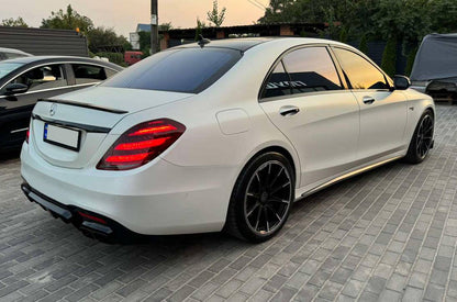 BRB body kit set (black, 2018+) for Mercedes S-сlass W222 2013-2022 - image 13