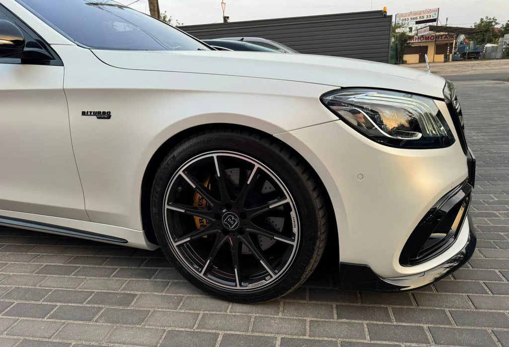 BRB body kit set (black, 2018+) for Mercedes S-сlass W222 2013-2022 - image 6