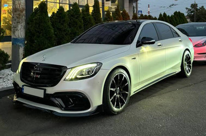 BRB body kit set (black, 2018+) for Mercedes S-сlass W222 2013-2022 - image 3