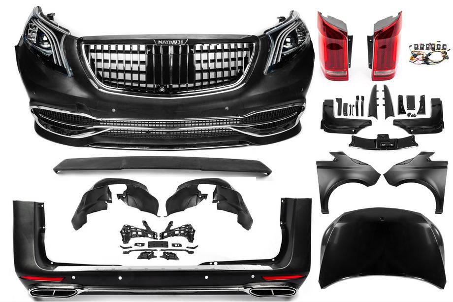 Facelift Kit to W447 Maybach for Mercedes Viano 2004-2014 - image 3