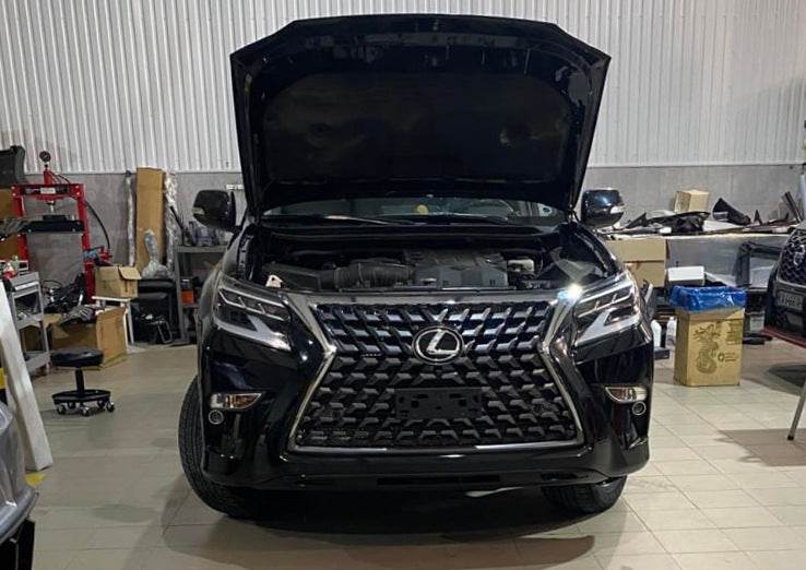 Restyling kit in the 2020 Lexus GX460 for Toyota Land Cruiser Prado 150 - Reelken Auto