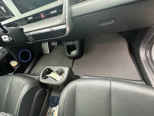 EVA Floor Mats (Black) for Hyundai Ioniq 5 2021- - image 1