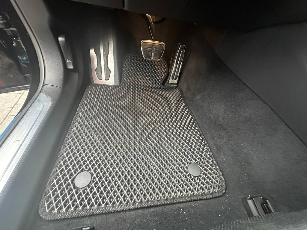 EVA Floor Mats (for G12, Black) for BMW 7 Series G11/G12 2015-2022 - image 1