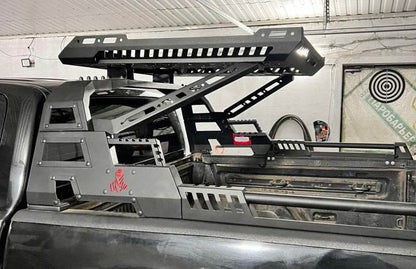 Roll bar with a Dakar basket (without blinds) for Isuzu D-Max 2019↗ - Reelken Auto