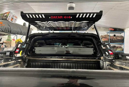 Roll bar with a Dakar basket (without blinds) for Isuzu D-Max 2019↗ - Reelken Auto