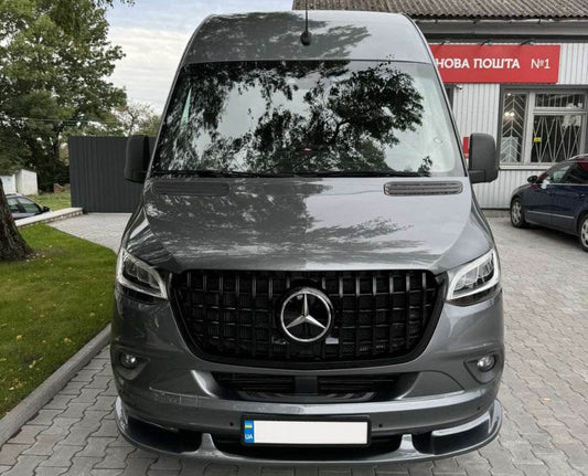Lower cover on the front bumper (for painting) for Mercedes Sprinter W907/W910 2018↗ - Reelken Auto