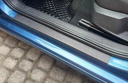Door sill plates ABS DDU (4 pcs., plastic) for Volkswagen Golf 7/E-Golf - Reelken Auto