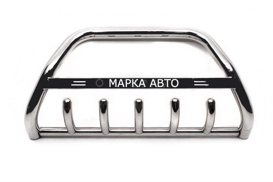 The WT004 bumper guard (stainless) for Volvo XC90 2002-2014 - Reelken Auto