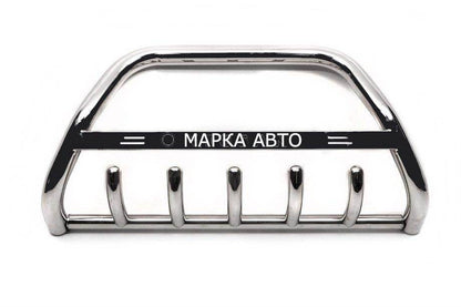 The WT004 bumper guard (stainless) for Volvo XC90 2002-2014 - Reelken Auto