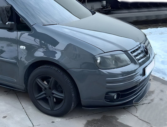 Front Lip Niken Black (ABS) for Volkswagen Caddy 2010-2015 - image 1