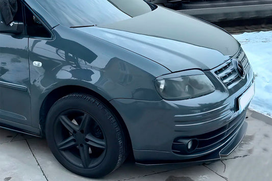 Front Lip Niken Black (ABS) for Volkswagen Caddy 2004-2010 - image 1