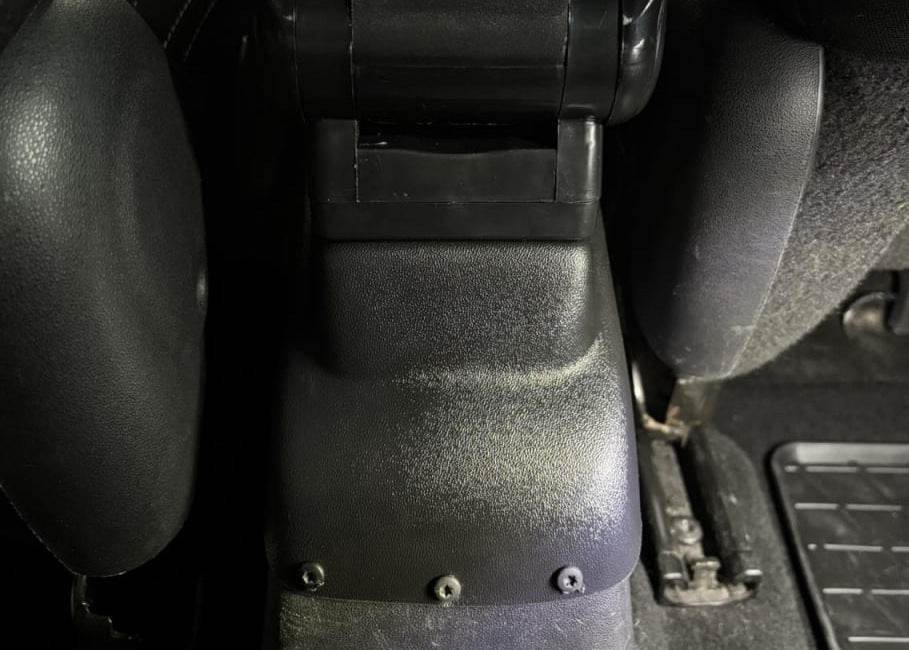 Armrest (with plastic adapter for cup holder) for Citroen C-3 2009-2016 - Reelken Auto