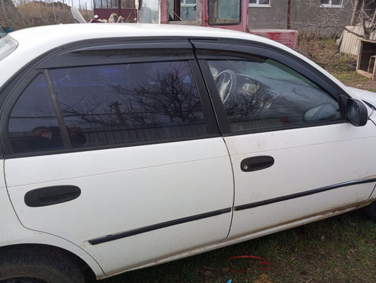 Window Deflectors (4 pcs, Sunplex Sport) for Toyota Corolla 1993-1998 - image 2