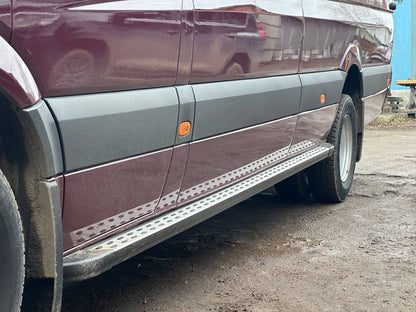 Side Steps DOT-Line (2 pcs, Aluminum) for Volkswagen Crafter 2006-2016 - image 6