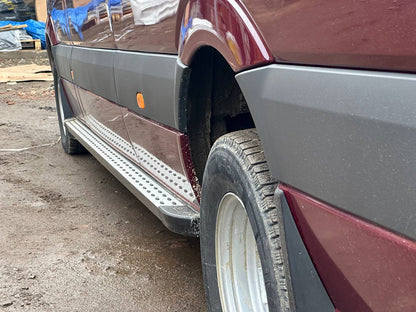 Side Steps DOT-Line (2 pcs, Aluminum) for Mercedes Sprinter W906 2006-2018 - image 8