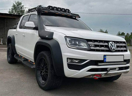 Windshield visor under trunk DAKAR (LED) for Volkswagen Amarok 2010-2022 - Reelken Auto