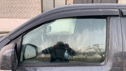 Window Deflectors (4 pcs, Sunplex Sport) for Nissan Navara 2006-2015 - image 3