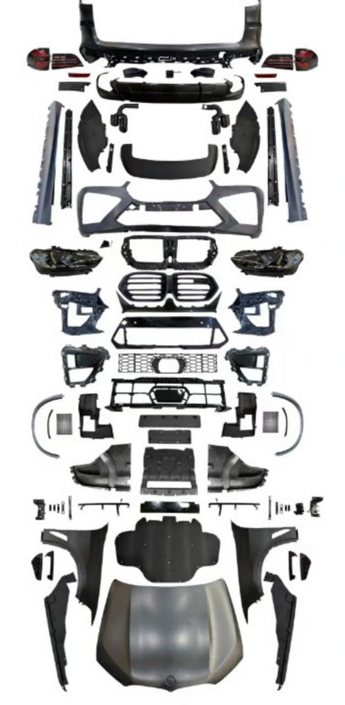 Facelift conversion kit to X5M F95 2024 (without trunk lid replacement) for BMW X5 F-15 2013-2018 - image 2