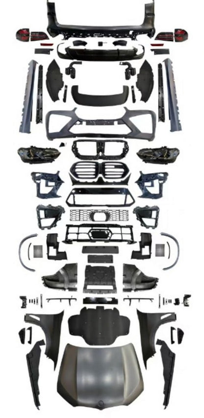 Facelift conversion kit to X5M F95 2024 (without trunk lid replacement) for BMW X5 F-15 2013-2018 - image 2