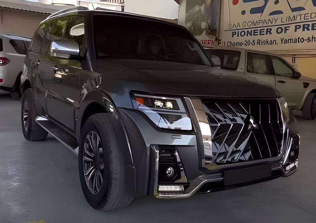 Black Hawk body kits for Mitsubishi Pajero Wagon IV - Reelken Auto