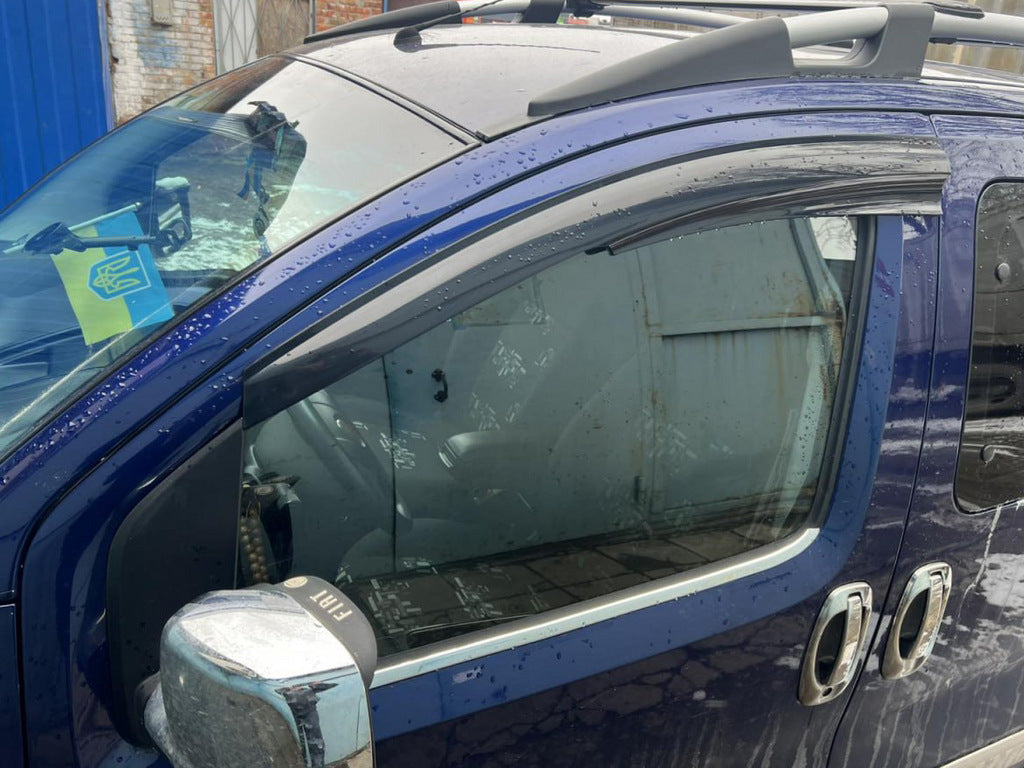 Window Deflectors (2 pcs, Sunplex Sport) for Citroen Nemo 2007-2017 - image 3